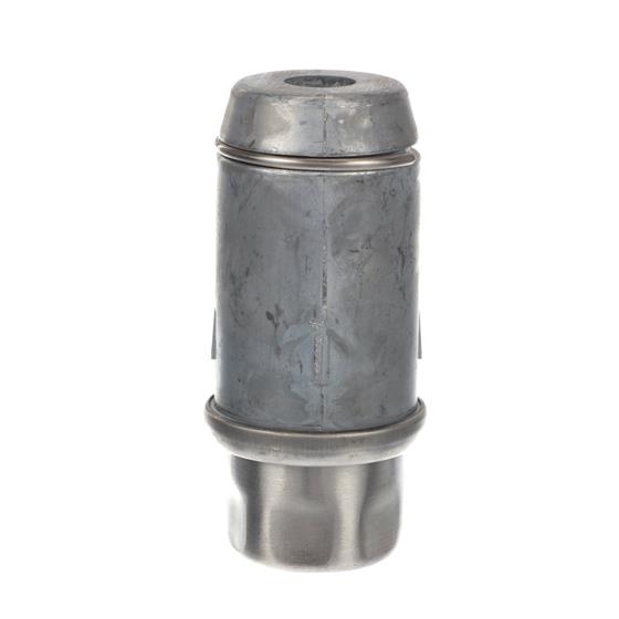 Picture of 2" Round Stainless Steel Clad Zinc Die Cast Adjustable Hex Foot Insert