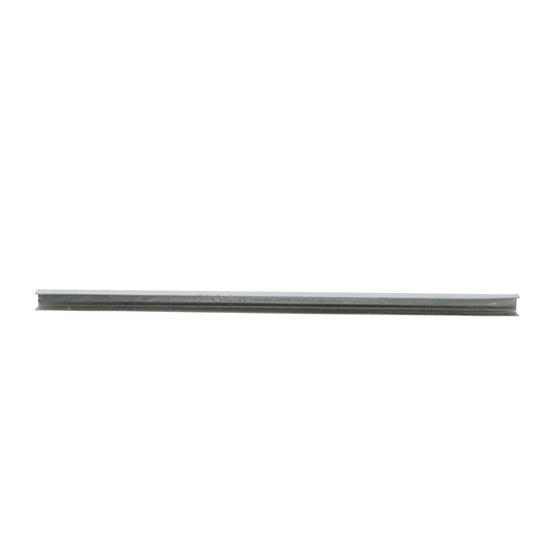 Picture of 144" L x 0.25" W x 0.25" H Stainless Steel Glass Capping