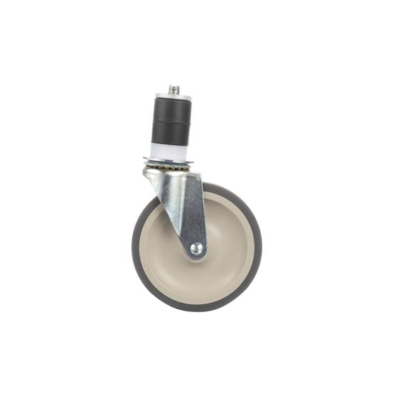 Picture of Standard Duty 1-1/2" Expanding Stem Caster With 5" Gray Rubber Wheel