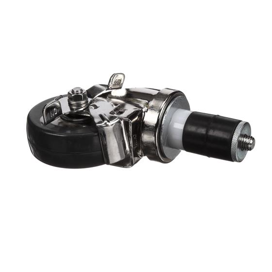 Picture of Medium Duty 1-1/2" Expanding Stem Caster With 3-1/2" Gray Rubber Wheel