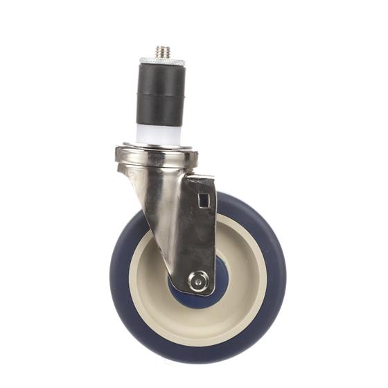 Picture of Medium Duty 1-5/8" Expanding Stem Caster With 5" Blue Polyurethane Wheel
