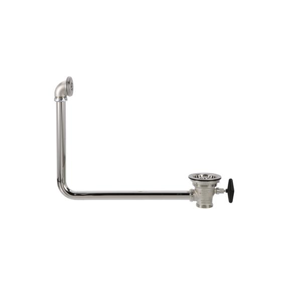 Picture of Encore® Quik-Flo Rotary Drain with Overflow Assembly, 3-1/2" Sink Opening, 2" Male or 1-1/2" Female Outlet