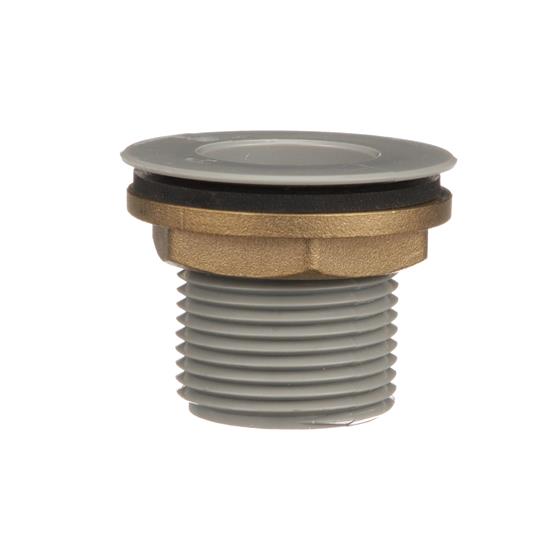 Picture of Encore® Gray ABS Sink Drain 1-1/2" L, 1-3/8" Dia. Sink Opening, 2" Face Flange, Includes: Locknut & Washer, 1" NPS