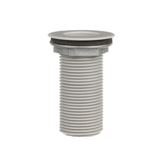 Picture of Encore® Gray ABS Sink Drain 2-7/8" L, 1-3/8" Dia. Sink Opening, 2" Face Flange, Includes: Locknut & Washer, 1" NPS