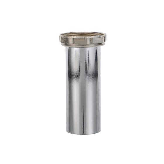 Picture of Encore® Tailpiece Assembly, 4" L, Nickel Plated Brass, Includes: Gasket & Slip Nut, 1-1/2" NPT
