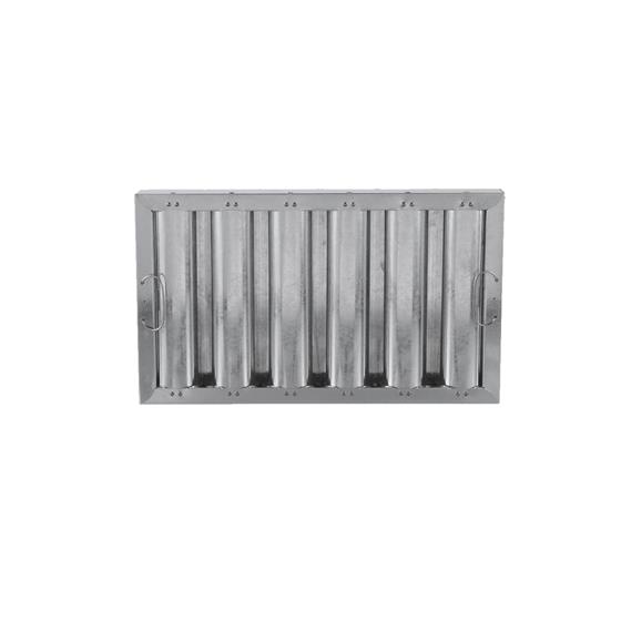 Picture of Type VI 10" H x 20" W x 1-3/4" D Galvanized Steel Baffle Grease Filter