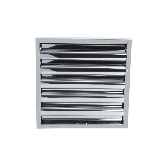 Picture of Type VI 16" H x 16" W x 1-3/4" D Stainless Steel Baffle Grease Filter