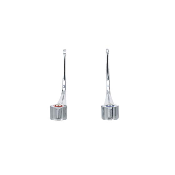 Picture of Encore® Wrist Blade Handles, Universal, 6", Chrome Plated, Includes: Indicators & Screws (Pair), ADA