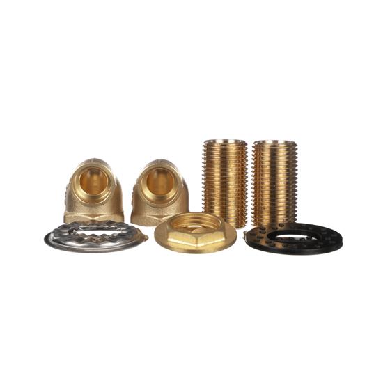 Picture of Wall Mount Faucet Mounting Kit for all 1/2" Wall or Splash Mount Faucets (Retail Package)