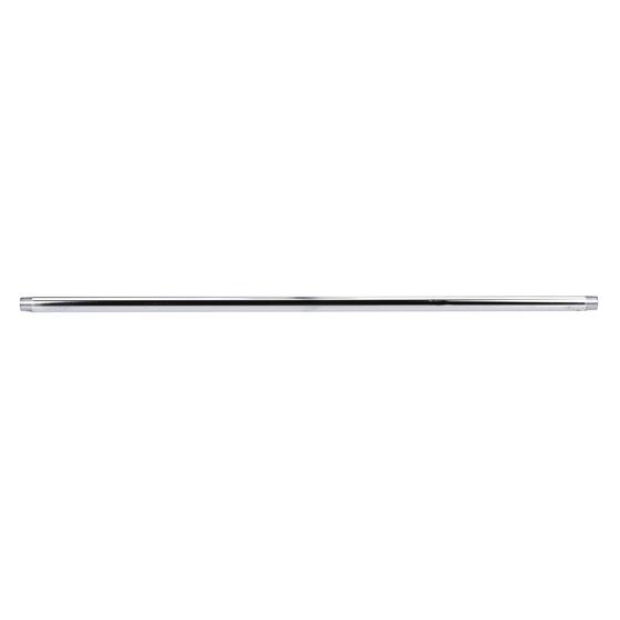 Picture of 3/8" NPT Threaded Riser Pipe, 24" (610mm) Long Chrome Plated Brass