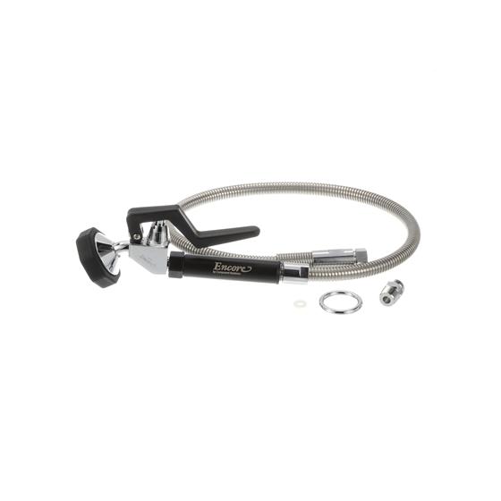 Picture of Encore Pre-Rinse Hose 44" long with Angled Spray and adapters