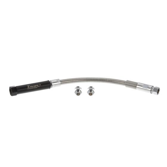 Picture of Encore Stainless Steel Pre Rinse Hose 20" Universal with Grip and Adapters