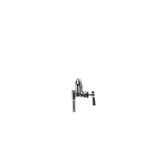 Picture of Encore® Brass Chrome Plated Add-On Faucet with 12" Spout with 4" Wrist Blade Handles