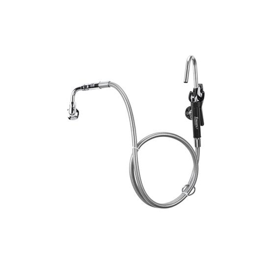 Picture of Encore® Brass Chrome Plated Single Wall Mount Pot Filler Assembly with 72" Hose