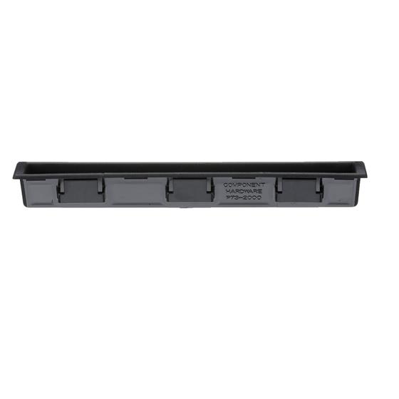 Picture of 7" Black ABS Thermoplastic Recessed Door Pull