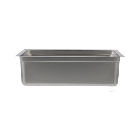 Picture of 21.5"L X 13.5"W X 6"H Stainless Steel Hot Food Well with Drain