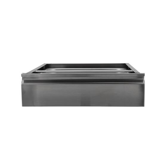 Picture of 20" W x 20" L x 5" D Stainless Steel Economy Drawer Assembly with Stainless Steel Pan