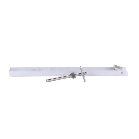 Picture of 20" Long Brushed Aluminum Panic/Exit Bar With Stainless Steel Inside Safety Release For 4" Door Thickness
