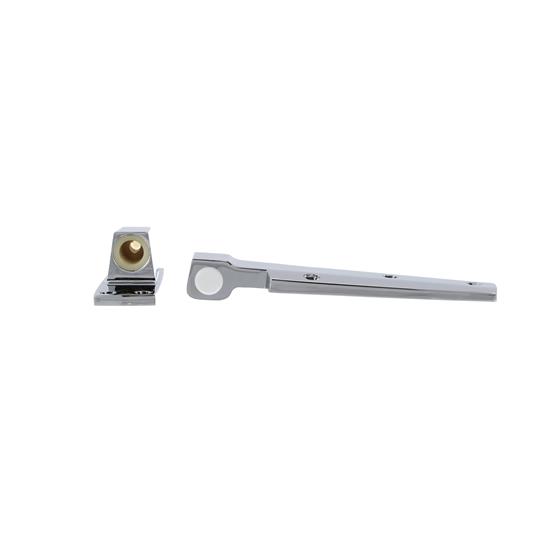 Picture of 1-1/8" Offset Polished Chrome Cam-Rise Lift-Off Walk-In Door Hinge