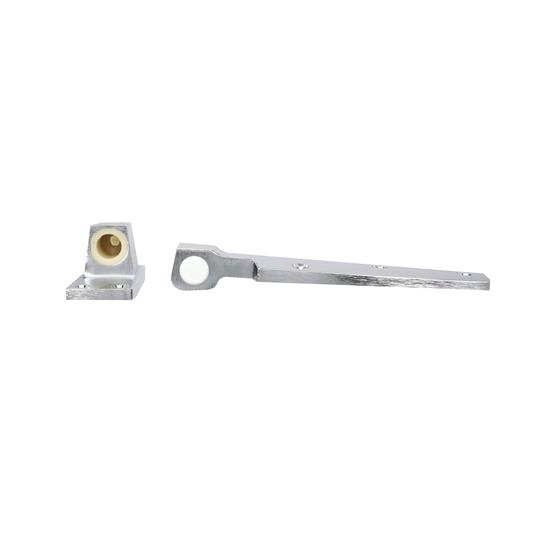 Picture of 1-1/8" Offset Satin Chrome Cam-Rise Lift-Off Walk-In Door Hinge