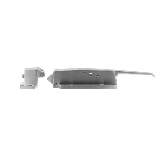 Picture of Flush To 3/8" Offset Satin Stainless Steel Heavy Duty Walk-In Cooler Door Safety Latch
