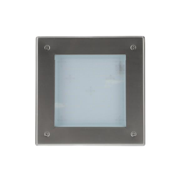 Picture of 12" Square Recessed Mount 30W Natural White Strip LED Hood Light With Four Mounting Studs