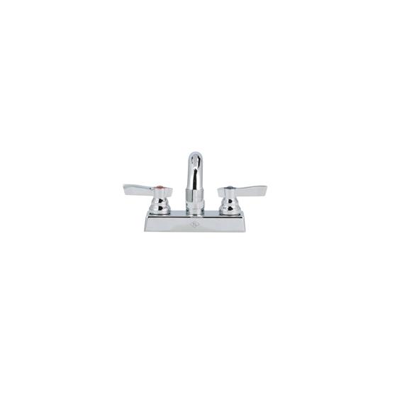 Picture of TOP-LINE® 4" OC Deck Mount Faucet Ceramic Valves with 10" Swivel Spout
