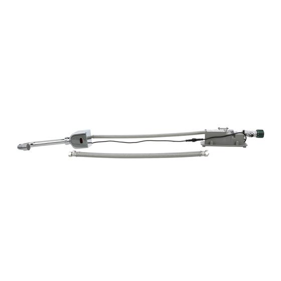 Picture of Intelli-Flo EZ Electronic Wall Mount Faucet 3-1/2" Gooseneck Spout with Thermostatic Mixing Valve and 1.5 gpm Laminar Flow