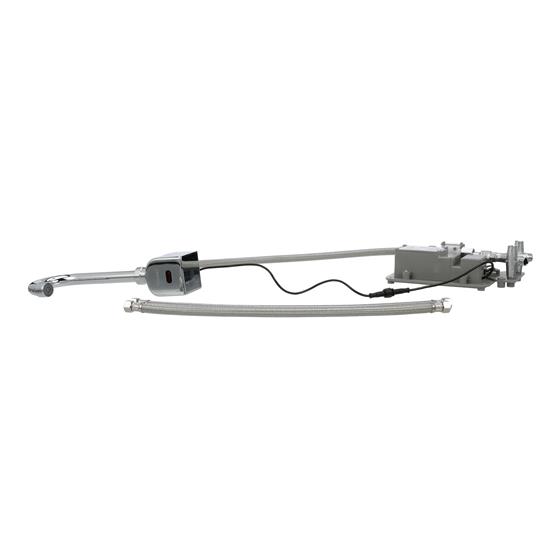 Picture of Intelli-Flo EZ Electronic Wall Mount Faucet with "Y" Mixing Valve and 1.5GPM Laminar Flow