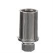 Picture of 1-1/4" Round Nickel Plated Zinc Die Cast Adjustable Hex Foot Insert