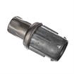 Picture of 1-5/8" Round Stainless Steel Clad Zinc Die Cast Adjustable Hex Foot Insert
