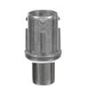 Picture of 1-5/8" Round Stainless Steel Clad Zinc Die Cast Adjustable Round Foot Insert