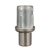 Picture of 1-5/8" Round Stainless Steel Clad Zinc Die Cast Adjustable Round Seismic Foot Insert