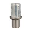 Picture of 1-5/8" Round Stainless Steel Clad Zinc Die Cast Adjustable Round Seismic Foot Insert