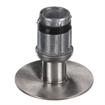 Picture of 1-5/8" Round Stainless Steel Clad Zinc Die Cast Adjustable Flanged Foot Insert