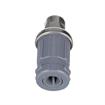 Picture of 1-5/8" Round Stainless Steel Clad Thermoplastic Adjustable Hex Foot Insert