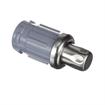 Picture of 1-5/8" Round Stainless Steel Clad Thermoplastic Adjustable Hex Foot Insert