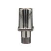 Picture of 1" Square Nickel Plated Zinc Die Cast Adjustable Hex Foot Insert