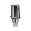 Picture of 1" Square Nickel Plated Zinc Die Cast Adjustable Hex Foot Insert