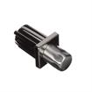 Picture of 1-1/2" Square Stainless Steel Clad Zinc Die Cast Adjustable Hex Foot Insert