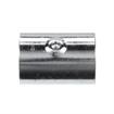 Picture of 1-5/8" x 2-5/8"H Zinc Plated Steel Leg Socket With Plain Top