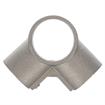 Picture of Brushed Aluminum Corner Cross Brace Fitting For 1-5/8" OD Legs