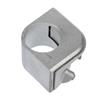 Picture of Brushed Aluminum Corner Adjustable Undershelf Bracket For 1-5/8" Legs