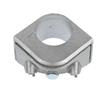 Picture of Brushed Aluminum Corner Adjustable Undershelf Bracket For 1-5/8" Legs