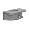 Picture of Brushed Aluminum CenterAdjustable Undershelf Bracket For 1-5/8" Legs