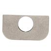 Picture of Brushed Aluminum CenterAdjustable Undershelf Bracket For 1-5/8" Legs