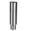 Picture of 1-5/8"OD x 6"H Stainless Steel Equipment Leg With Plain Top And Adjustable Round Toe