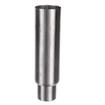 Picture of 1-5/8"OD x 6"H Stainless Steel Equipment Leg With Plain Top And Adjustable Round Toe