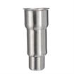 Picture of 2" OD x 6" H Stainless Steel Flared Top Equipment Leg With Adjustable Round Toe For Weld Application