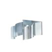 Picture of Zinc Plated Steel Kick Plate Spring Clamp For 1-5/8" OD and 2" OD Tubing